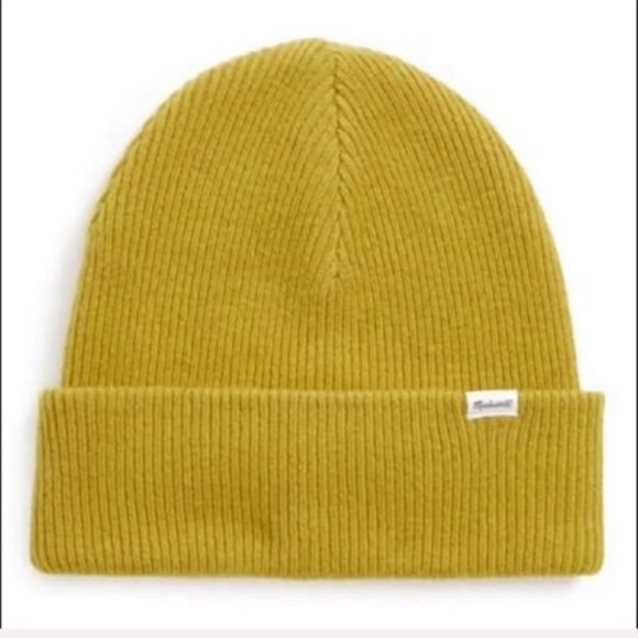 Madewell Accessories - Madewell 100% Merino Wool Beanie Mustard